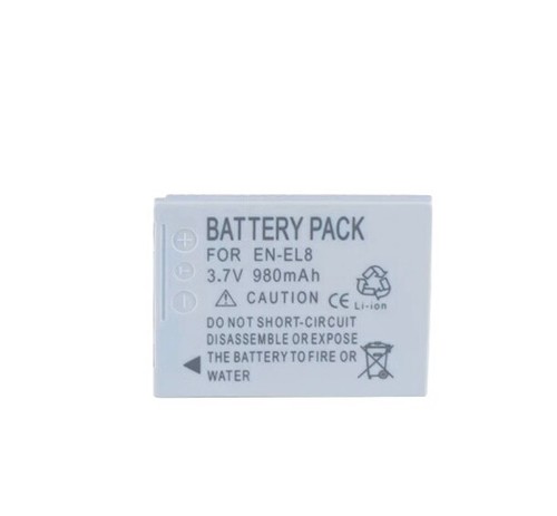 Confezione batteria el8 - 1, en-el8